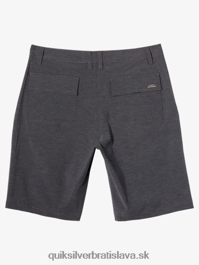 waterman backwater 20 obojživelníkov boardšortky Quiksilver muži B80HXR774 čierna