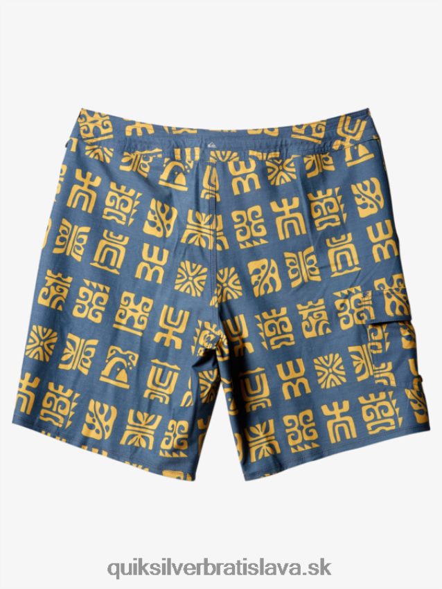 waterman channel paddle 20 boardshorts Quiksilver muži B80HXR639 práporčík modrý kanál pádlo bs