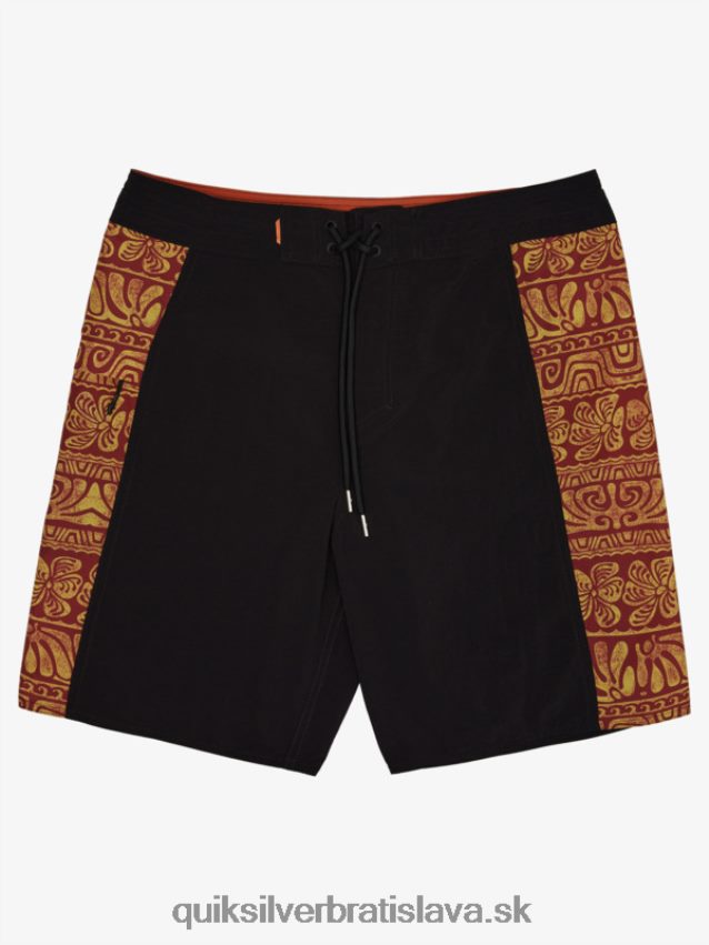 waterman cliffside 19 boardshorts Quiksilver muži B80HXR1820 black cliffside bs