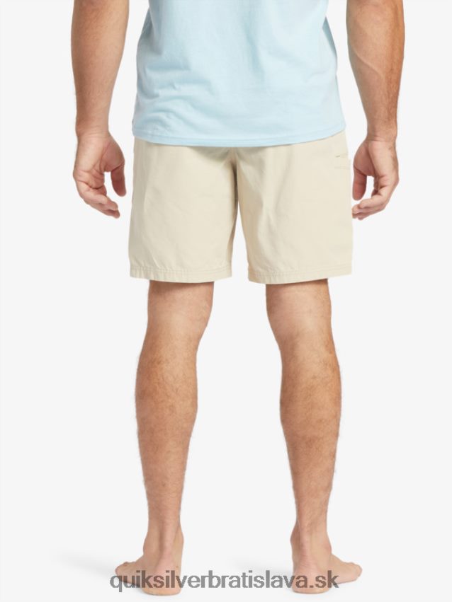 waterman last light elastic 19 shorts Quiksilver muži B80HXR255 hnedá ryža