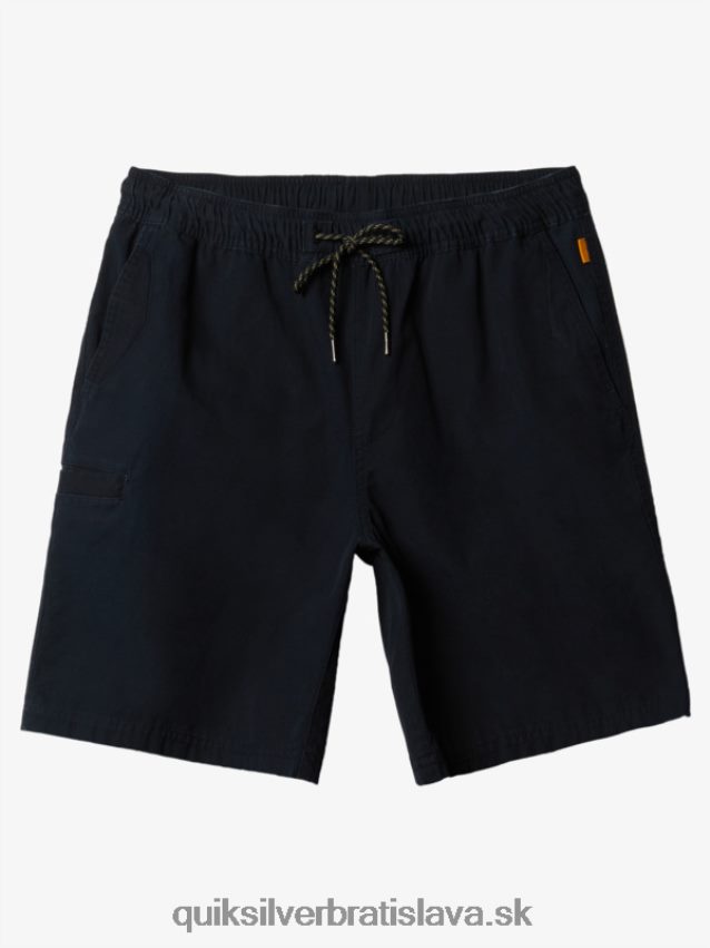 waterman last light elastic 19 shorts Quiksilver muži B80HXR256 čierna