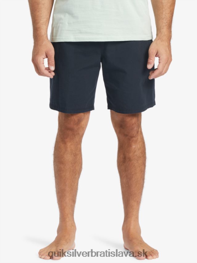 waterman last light elastic 19 shorts Quiksilver muži B80HXR256 čierna