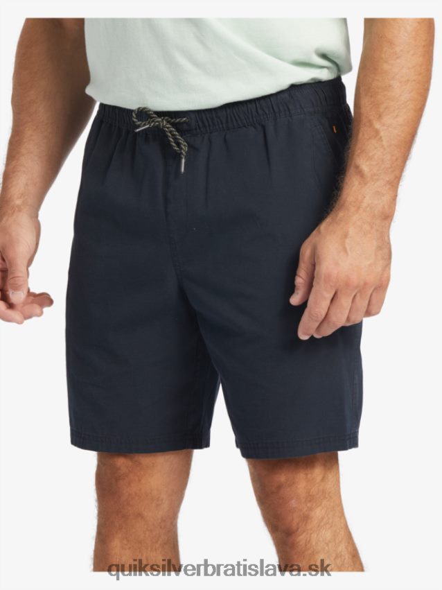 waterman last light elastic 19 shorts Quiksilver muži B80HXR256 čierna