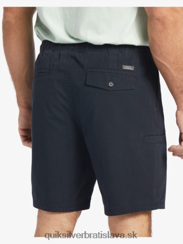 waterman last light elastic 19 shorts Quiksilver muži B80HXR256 čierna