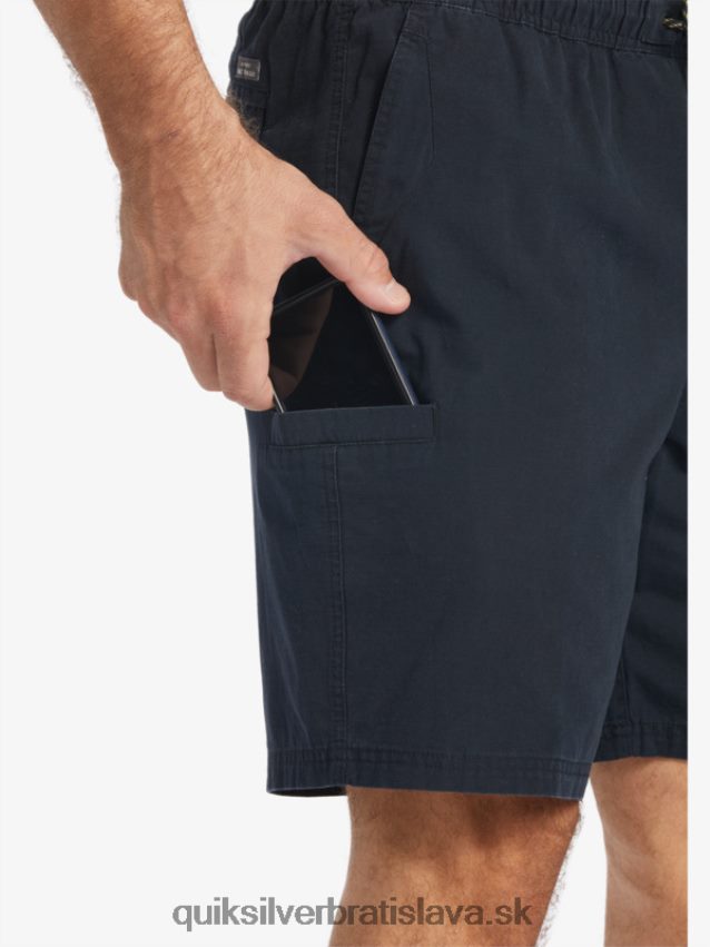 waterman last light elastic 19 shorts Quiksilver muži B80HXR256 čierna