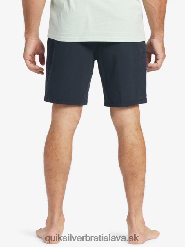 waterman last light elastic 19 shorts Quiksilver muži B80HXR256 čierna
