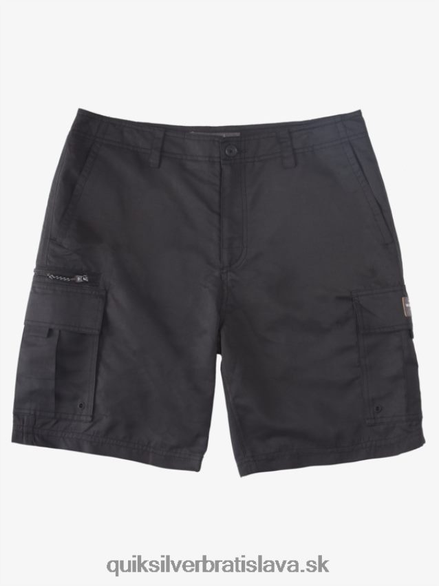 waterman maldive atol cargo 20 shorts Quiksilver muži B80HXR785 čierna