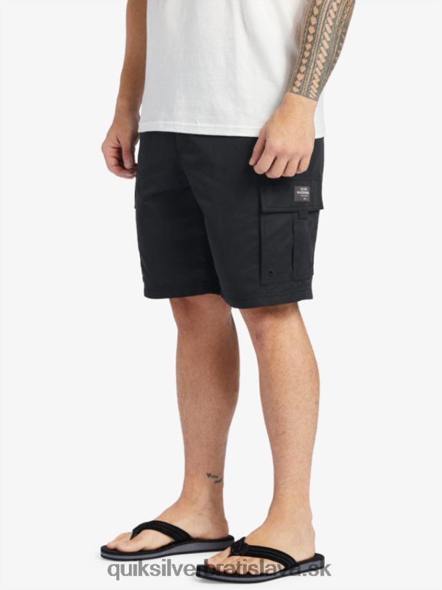 waterman maldive atol cargo 20 shorts Quiksilver muži B80HXR785 čierna