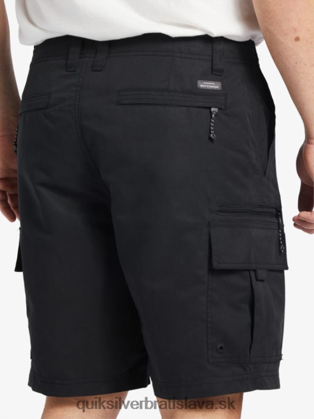 waterman maldive atol cargo 20 shorts Quiksilver muži B80HXR785 čierna