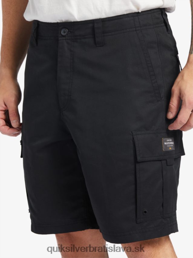 waterman maldive atol cargo 20 shorts Quiksilver muži B80HXR785 čierna