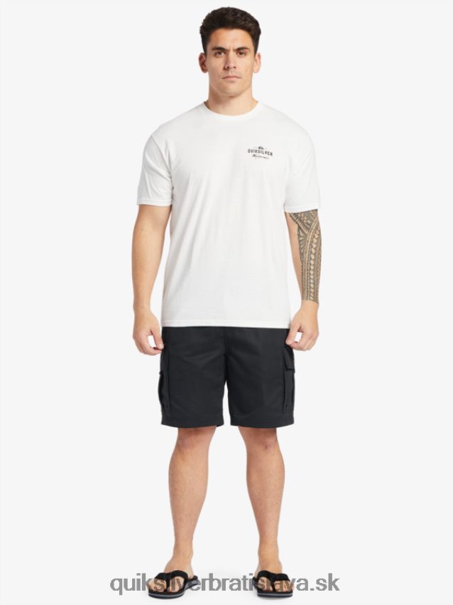 waterman maldive atol cargo 20 shorts Quiksilver muži B80HXR785 čierna