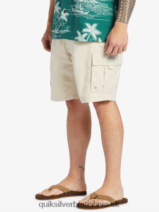 waterman maldive atol cargo 20 shorts Quiksilver muži B80HXR786 hnedá ryža