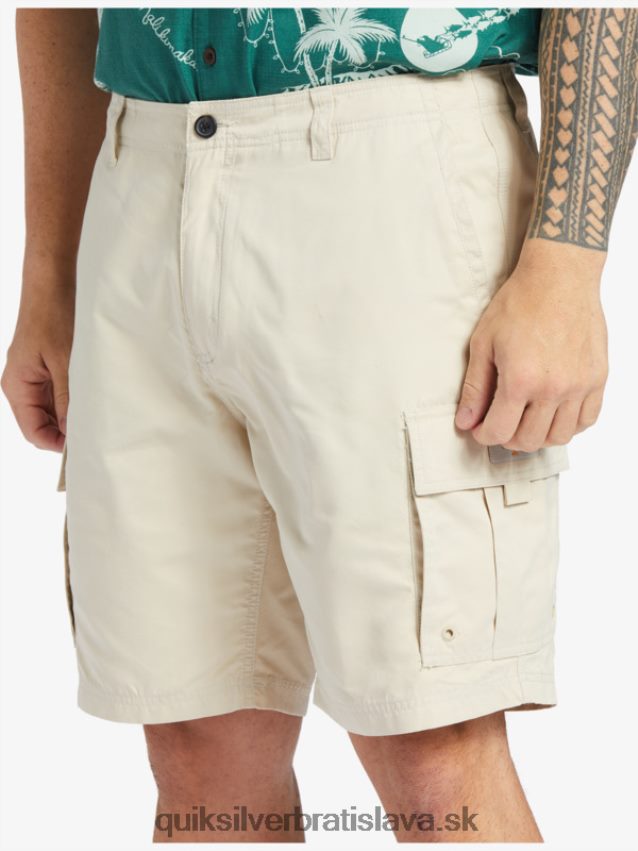 waterman maldive atol cargo 20 shorts Quiksilver muži B80HXR786 hnedá ryža