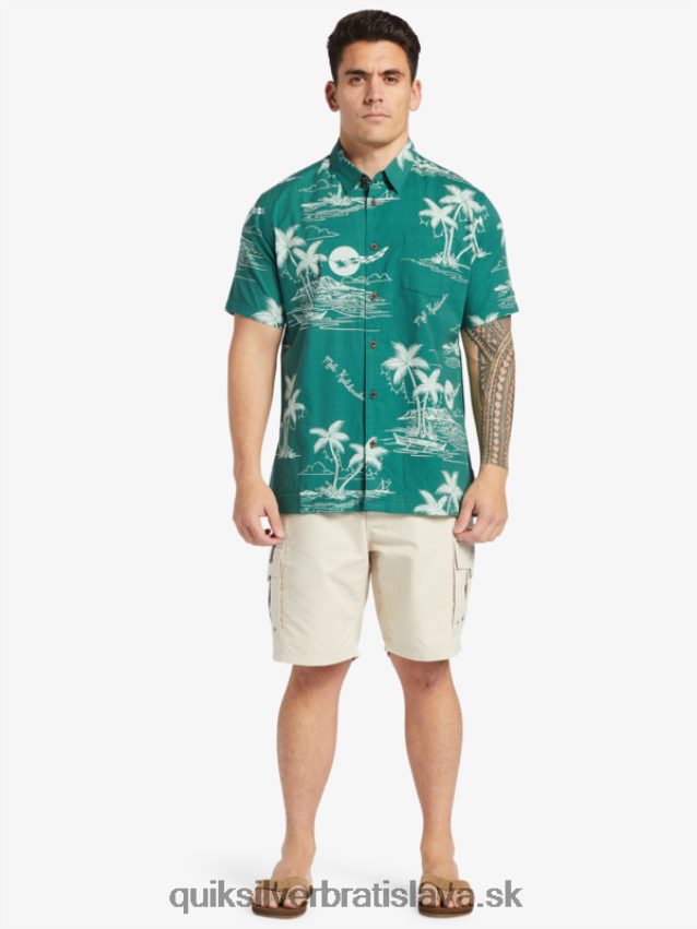waterman maldive atol cargo 20 shorts Quiksilver muži B80HXR786 hnedá ryža