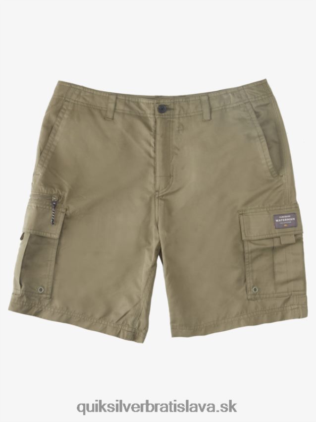 waterman maldive atol cargo 20 shorts Quiksilver muži B80HXR787 zaprášená oliva