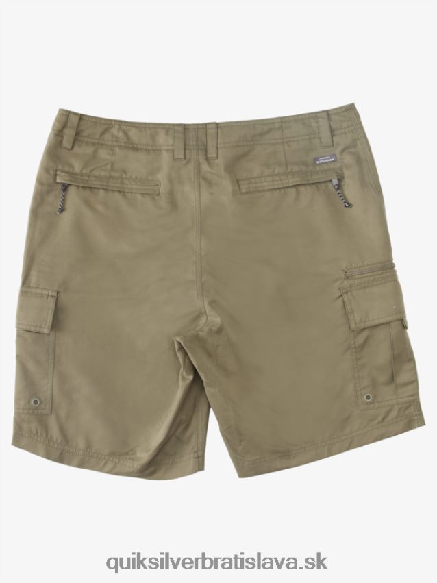 waterman maldive atol cargo 20 shorts Quiksilver muži B80HXR787 zaprášená oliva