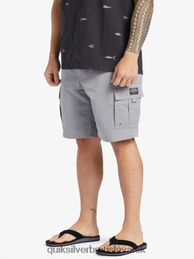 waterman maldive atol cargo 20 shorts Quiksilver muži B80HXR788 žraločej kože