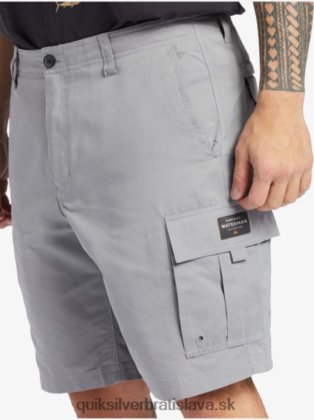 waterman maldive atol cargo 20 shorts Quiksilver muži B80HXR788 žraločej kože