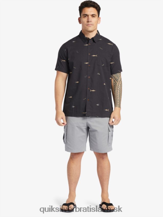 waterman maldive atol cargo 20 shorts Quiksilver muži B80HXR788 žraločej kože