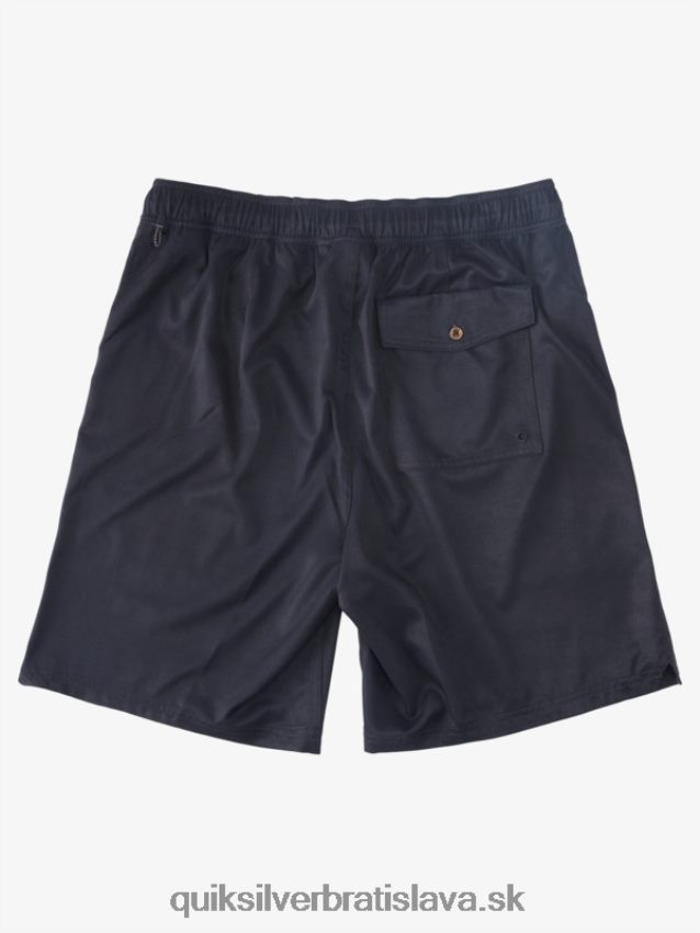 waterman scout zips obojživelník 20 boardshorts Quiksilver muži B80HXR1324 čierna
