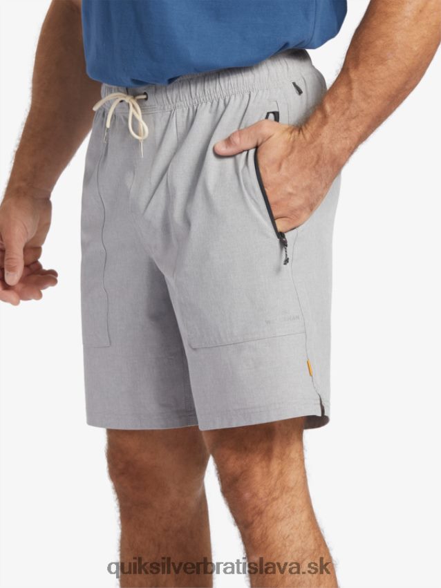 waterman scout zips obojživelník 20 boardshorts Quiksilver muži B80HXR1326 žraločej kože