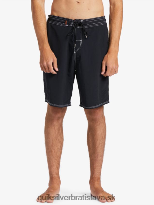 waterman throwback 19 boardshorts Quiksilver muži B80HXR1855 čierna