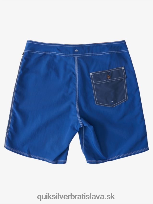 waterman throwback 19 boardshorts Quiksilver muži B80HXR1856 monacká modrá