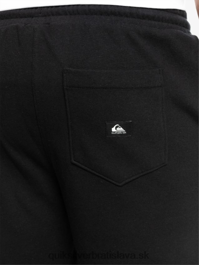 základné teplákové šortky Quiksilver muži B80HXR1273 čierna