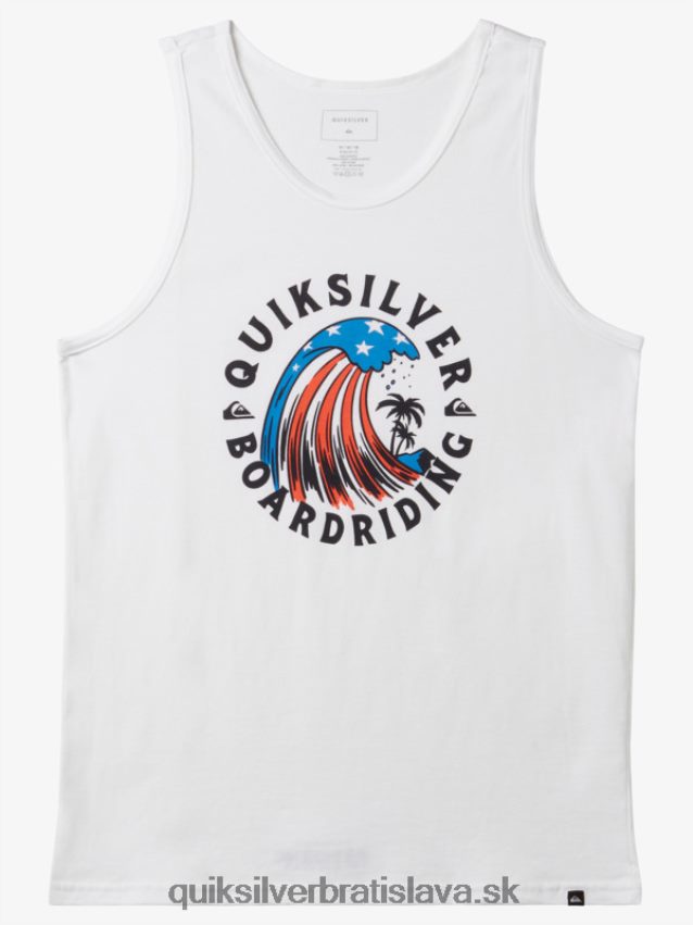 domov vlnovej nádrže Quiksilver muži B80HXR154 biely