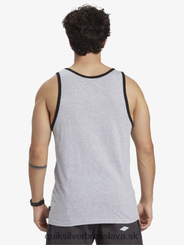 každodenný pruhovaný tank Quiksilver muži B80HXR704 atletický vres