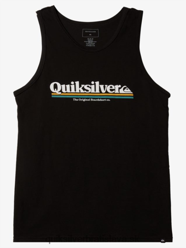 medzi riadkami nádrž Quiksilver muži B80HXR1003 čierna