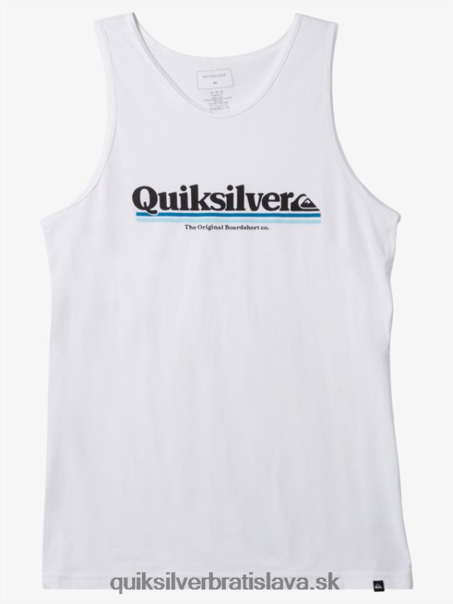 medzi riadkami nádrž Quiksilver muži B80HXR1004 biely