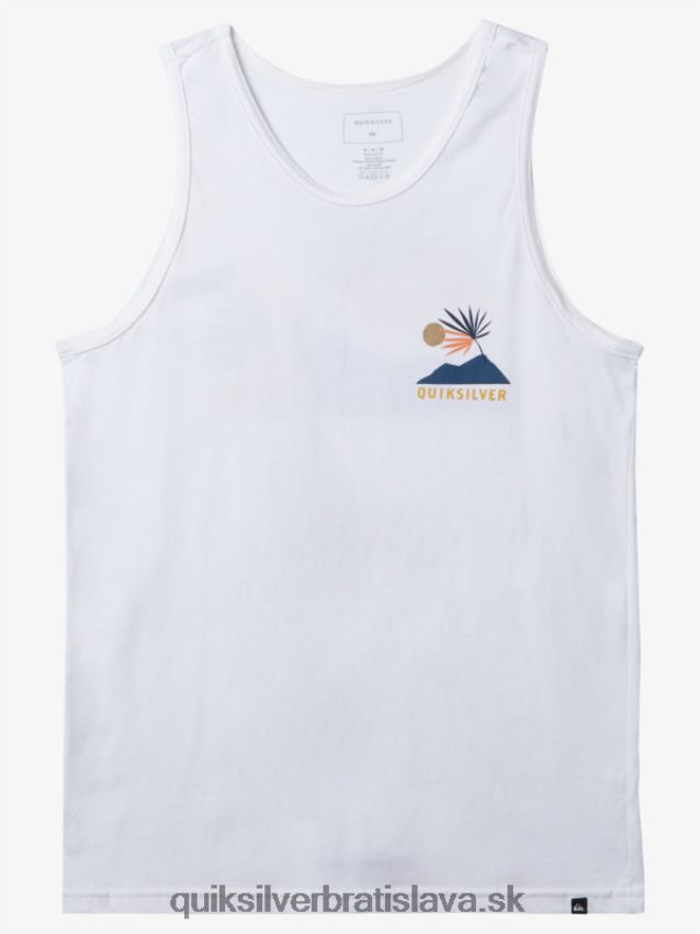 nový kmeňový tank Quiksilver muži B80HXR127 biely