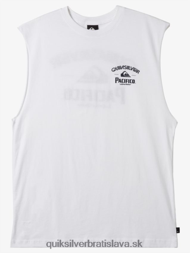 priamy vystreľovací tank Quiksilver x Pacifico muži B80HXR3 biely