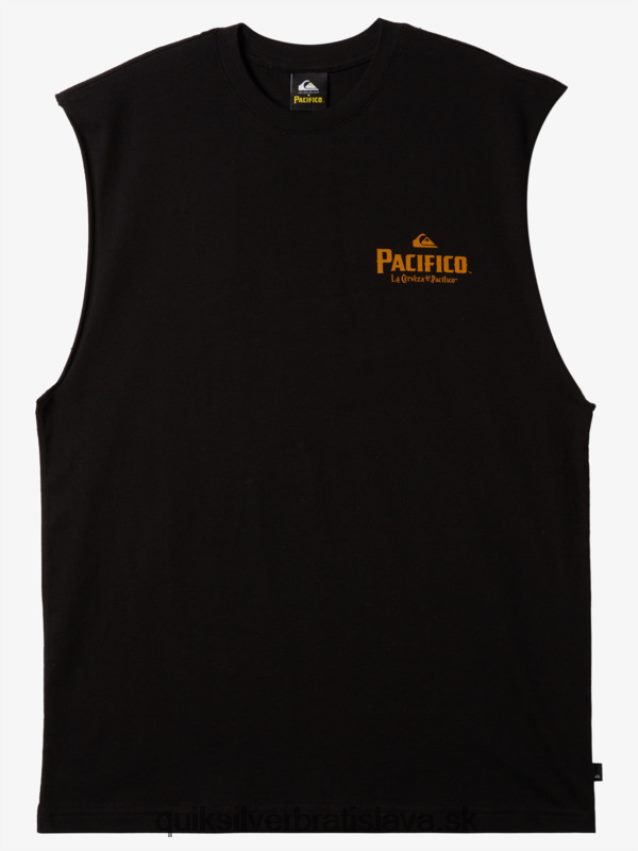 priamy vystreľovací tank Quiksilver x Pacifico muži B80HXR4 čierna