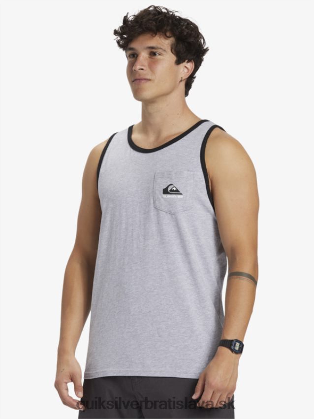 tankové tričko so všetkým vreckom Quiksilver muži B80HXR556 atletický vres