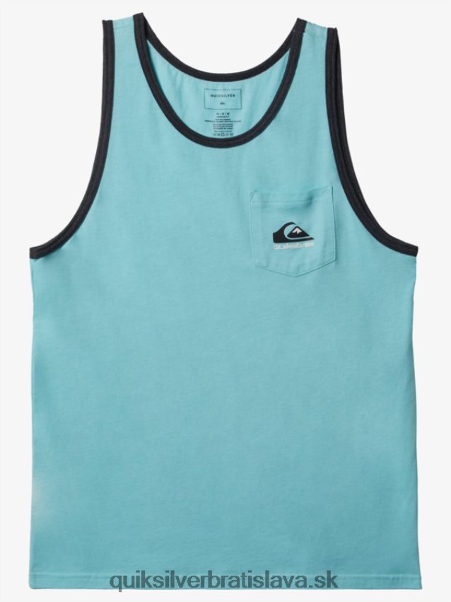 tankové tričko so všetkým vreckom Quiksilver muži B80HXR558 anjel modrý vres