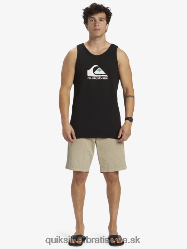 veľká nádrž s logom Quiksilver muži B80HXR262 čierna