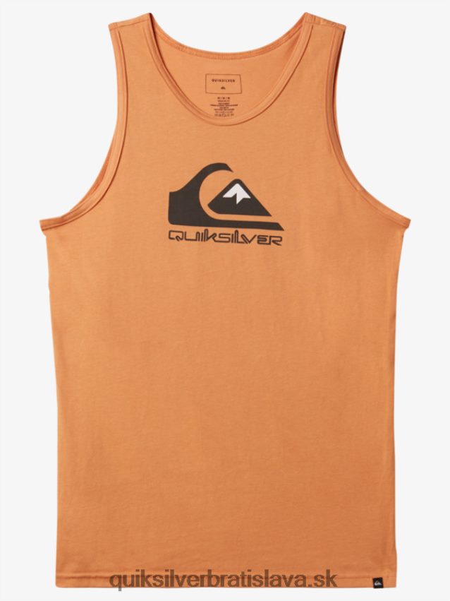 veľká nádrž s logom Quiksilver muži B80HXR266 medené opálenie