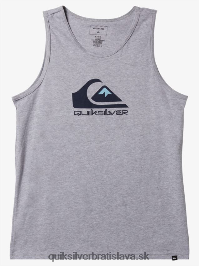 veľká nádrž s logom Quiksilver muži B80HXR267 atletický vres