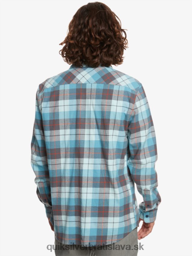 Kinsale stretch tričko s dlhým rukávom Quiksilver muži B80HXR1507 ľadový aqua kinsale