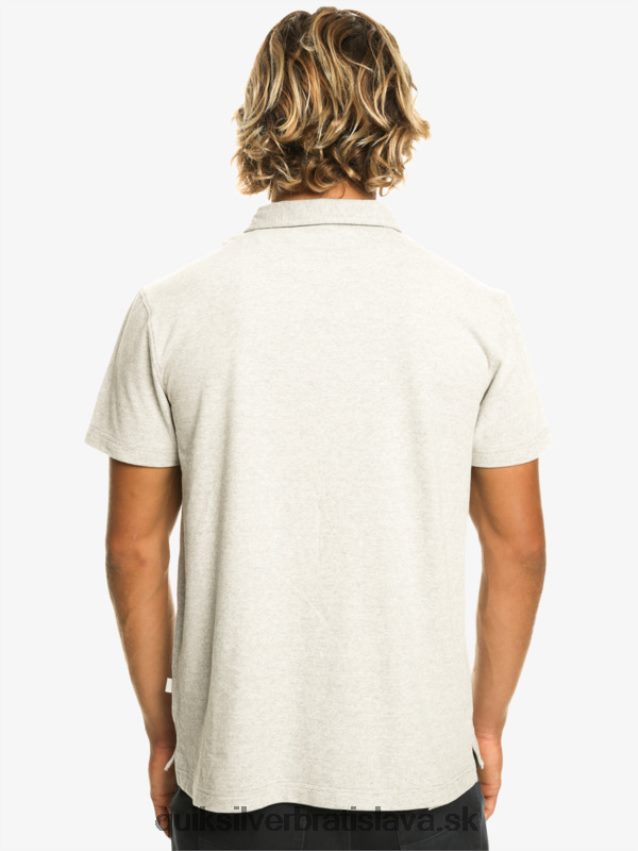 Západná plavba polokošeľa s krátkym rukávom Quiksilver muži B80HXR475 svetlosivý vres