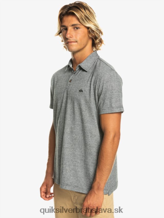 Západná plavba polokošeľa s krátkym rukávom Quiksilver muži B80HXR476 čierna
