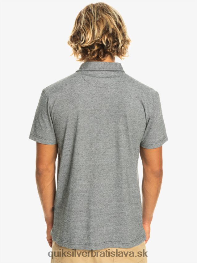 Západná plavba polokošeľa s krátkym rukávom Quiksilver muži B80HXR476 čierna