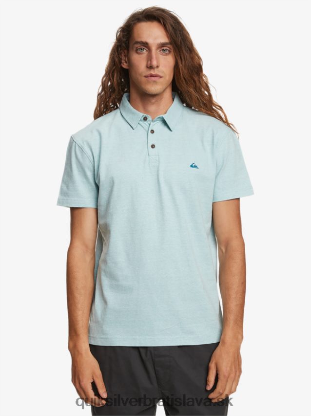 Západná plavba polokošeľa s krátkym rukávom Quiksilver muži B80HXR477 cameo modrá