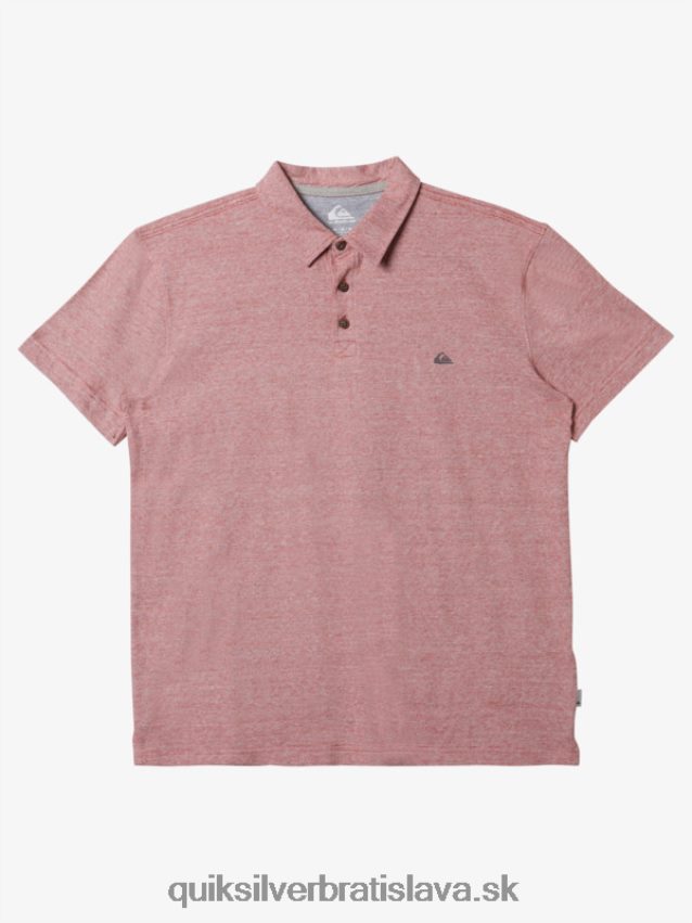 Západná plavba polokošeľa s krátkym rukávom Quiksilver muži B80HXR478 červený okr