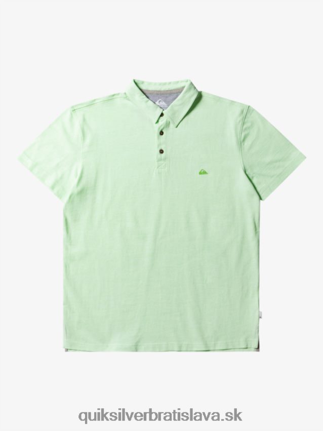 Západná plavba polokošeľa s krátkym rukávom Quiksilver muži B80HXR479 raj zelený