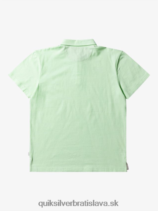 Západná plavba polokošeľa s krátkym rukávom Quiksilver muži B80HXR479 raj zelený