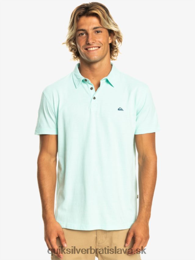 Západná plavba polokošeľa s krátkym rukávom Quiksilver muži B80HXR481 plážové sklo