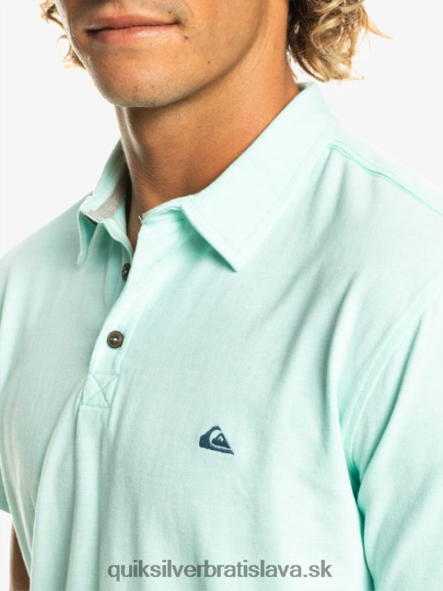 Západná plavba polokošeľa s krátkym rukávom Quiksilver muži B80HXR481 plážové sklo